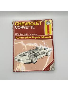 Chevrolet Corvette 1984 thru 1996 Automotive Repair Manual book HAYNES